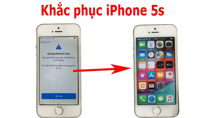 Lỗi không thể kích hoạt touch id trên iphone 5s năm 2024