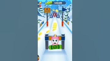 Talking Tom Gold Run - Reverse Funny Fails & Falls Moments #shorts