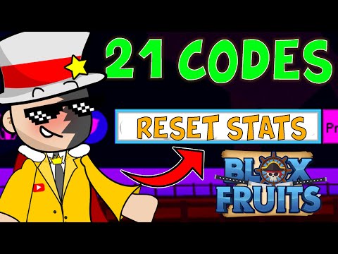 23 CODIGOS DE BLOX FRUITS CODES ROBLOX *reset stats* 