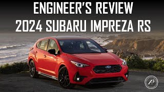 ENGINEER'S FULL REVIEW 2024 SUBARU IMPREZA RS - IS IT BETTER THAN TOYOTA or HONDA?