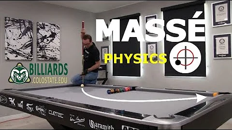 Massé Shot Physics in Super Slow Motion