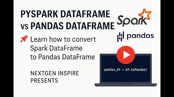 Convert PySpark DataFrame to Pandas DataFrame | NextGen Inspire
