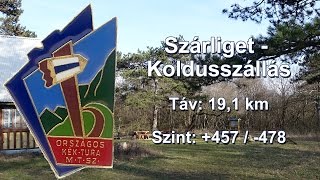 Országos Kéktúra, Szárliget - Koldusszállás, 11. Szakasz