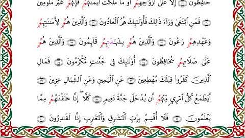 سورة المعارج برواية ابن جماز عن أبي جعفر ــ الشيخ عيسى الشاذلي