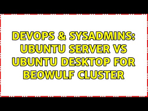 DevOps & SysAdmins: