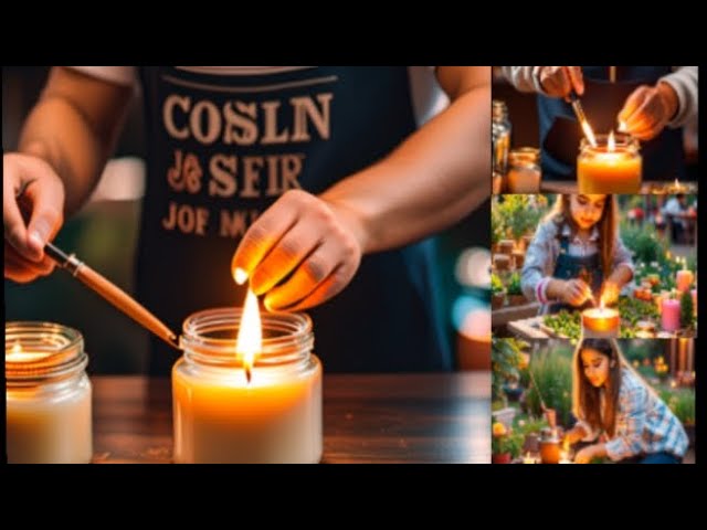 How to Combine Soy Wax and Gel Wax / Candle Making Ideas with Different Wax