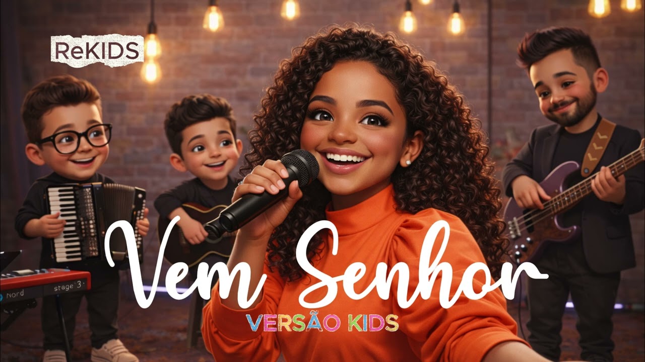 VEM SENHOR | Versão Kids | Um Convite Especial para Jesus Morar no Coração