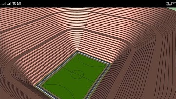 SketchUp Modelling of 3d - Football Stadium || SketchUp Tutorial || Speed Building