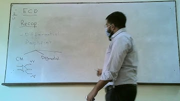 ECD 38 | Operational Amplifiers | Stages | op amps | Electronic devices | Abdul Mannan | Lecture