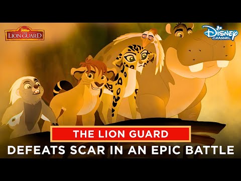 Scar Falls In A Legendary Showdown! | The Lion Guard | Compilations |  @disneyindia