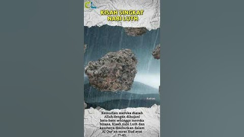 Kisah Singkat Nabi Luth #kisahislami #shorts #youtubefund #kisahnabi #islamic #viral