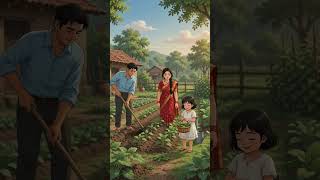 🌿 A Peaceful Indian Village Family Life | Simple Rural Routine | Emotional Family Story#shorts
