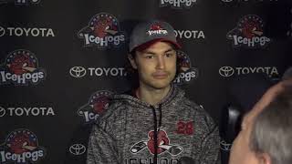 Tyler Sikura Media Day Feb. 20, 2018