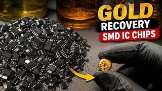 Gold Recovery from SMD IC Chips – The Result Surprised Me!