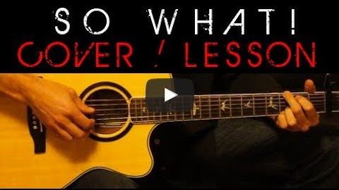 SO WHAT! - jxdn Cover 🎸 Easy Acoustic Guitar Tutorial / Lesson + Lyrics Chords Tabs