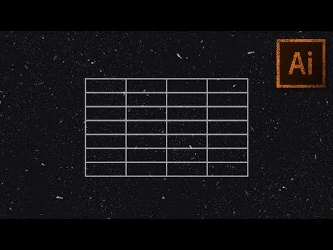 2 Cara Mudah, untuk Membuat Tabel di Adobe Illustrator - Prakasa Dimas Tutorials