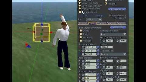 Introduction to building in OpenSim
