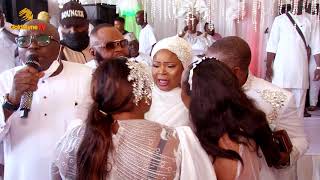 Queen Salawa Abeni In Unreserved Shock At Her Surprise 60th Birthday Organsied By Her Children