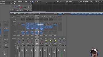 Logic Pro X: Signal Flow with Bus Routing