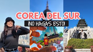 Errores al viajar a Corea del Sur