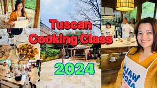 TUSCAN FARMHOUSE COOKING CLASS 🇮🇹 #travelguide #cookingclass #italianfood