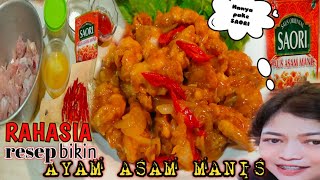 RESEP AYAM SAUS ASAM MANIS, MAKNYUUSSS