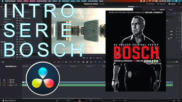 INTRO SERIE BOSCH - EFECTO REFLEJO - En DaVinci Resolve 16