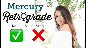 Mercury Retrograde (5 EXPLAINED Do