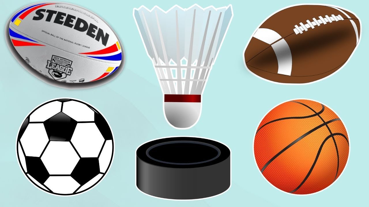 Easy English Balls For Kids | Learn Sports Balls | English for Kids ...