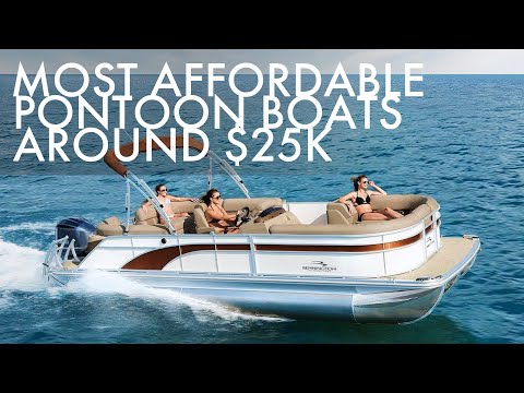Top 5 Pontoon Boats Around $25K | Price u0026 Features