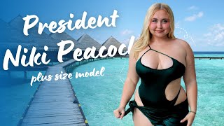 President Niki Peacock ✅ Biography,Plus Size Model | Curvy Instagram Stars | Fashion Celebrity Wiki