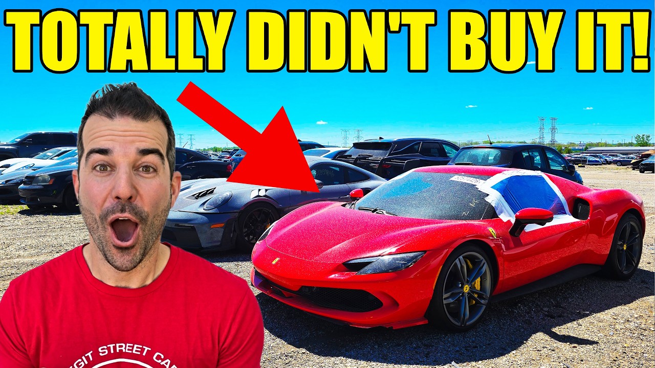 I Bought A Big Shop & Want To Buy A BIG TIME Car To Celebrate! Auction Shopping Spree!