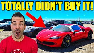 I Bought A Big Shop & Want To Buy A BIG TIME Car To Celebrate! Auction Shopping Spree!