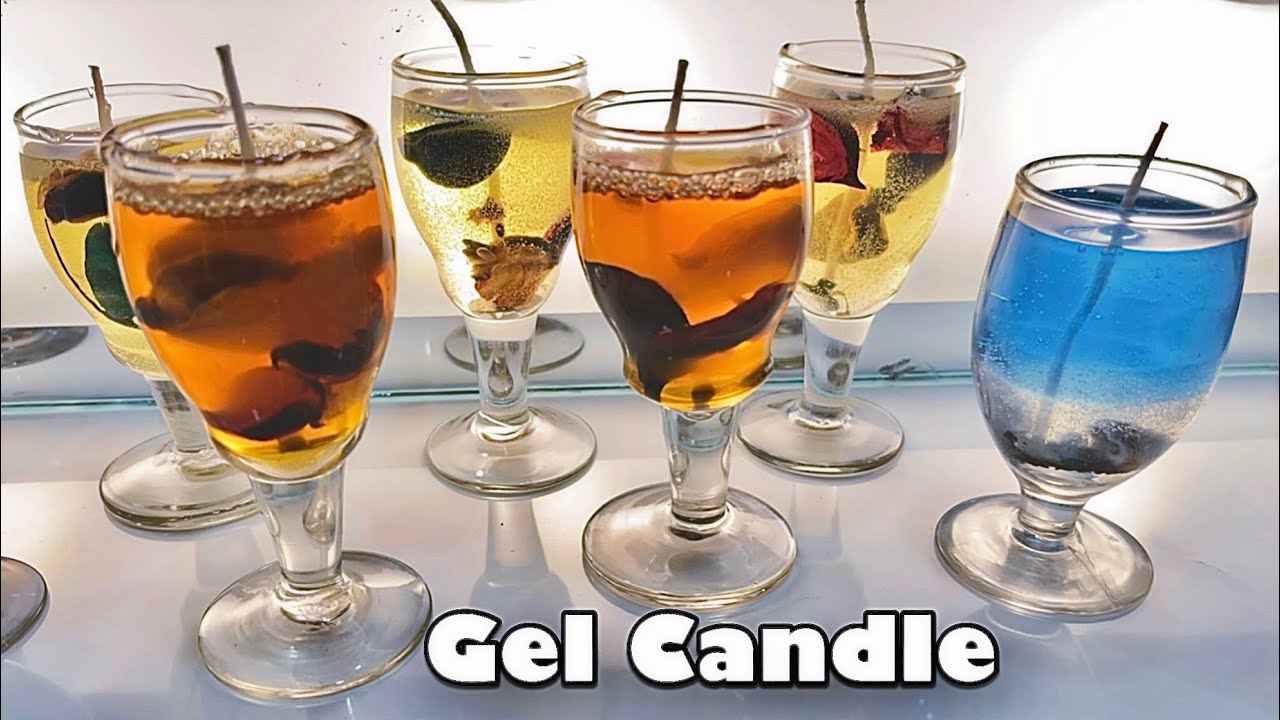 How to make gel Candles | DIY Gel Candle | Candle Making for Beginners ...