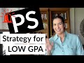 How to get into medical school with a low gpa personal statement strategy