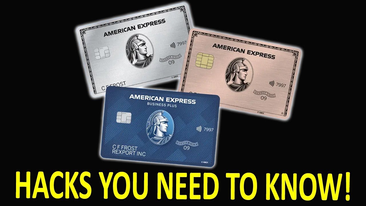 American Express Credit Card Hacks You NEED To Know