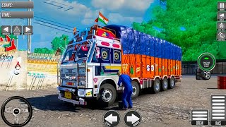 Indian Truck Driver Simulator 3D - Offroad Cargo Truck Ashok Lorry Driver - Android Gameplay screenshot 3