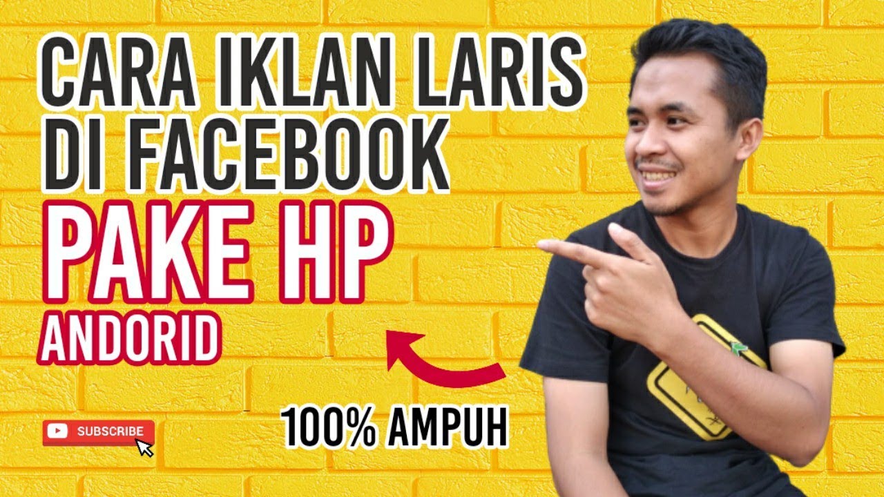 Cara membuat iklan di Facebook lewat HP terbaru 