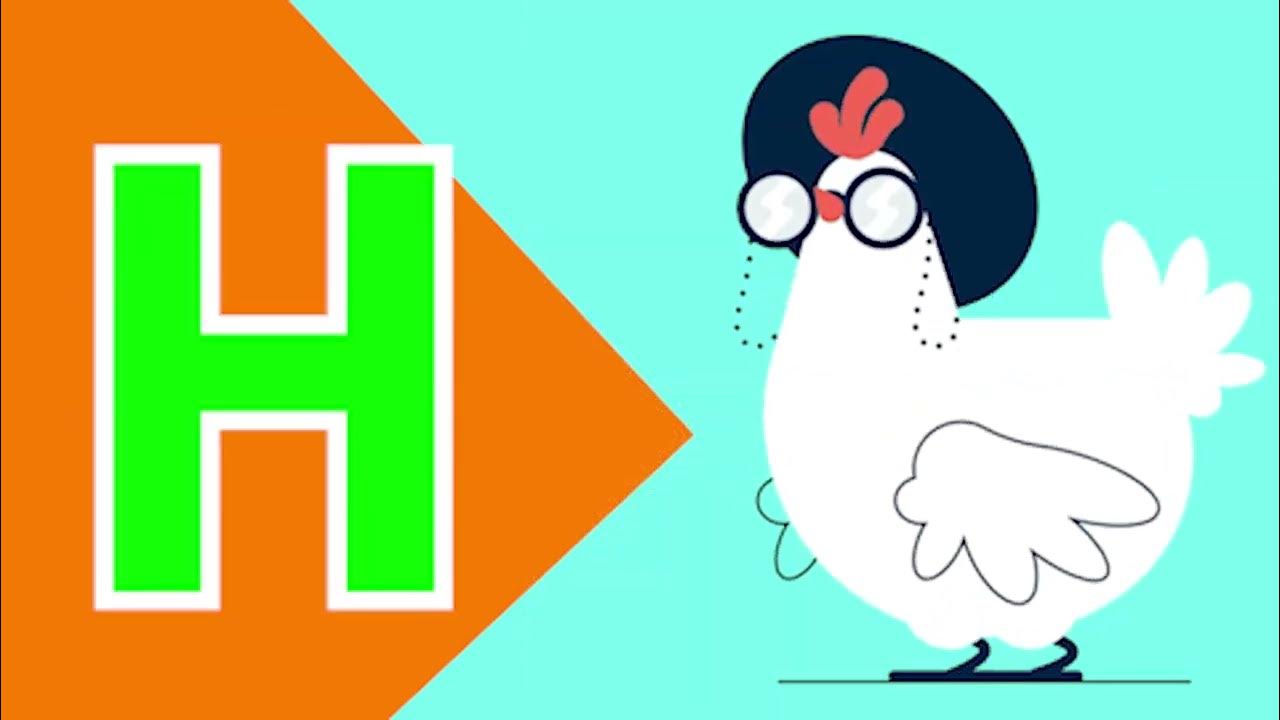 ABCD Phonics song abcd Kids Song Two words Nursery rhymes A to Z alphabet phonics sound Chichoo