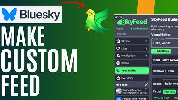 How to Make Custom Bluesky Art Feed With Skyfeed