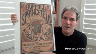 Buffalo Springfield Window Card 1967 For What Its Worth In National Top 10