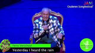 Finalist Ouderen Songfestival 32E Editie Ferry Verschuyl