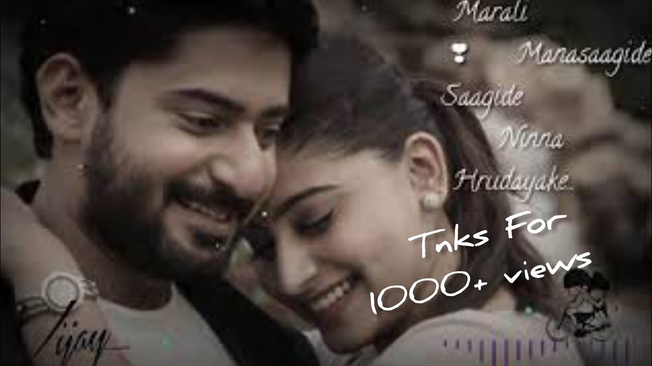 Marali manasaagide gentleman kannada movie whatsapp status song