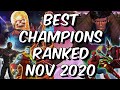 Best Champions Ranked November 2020 - Seatin's Tier List - Marvel Contest of Champions
