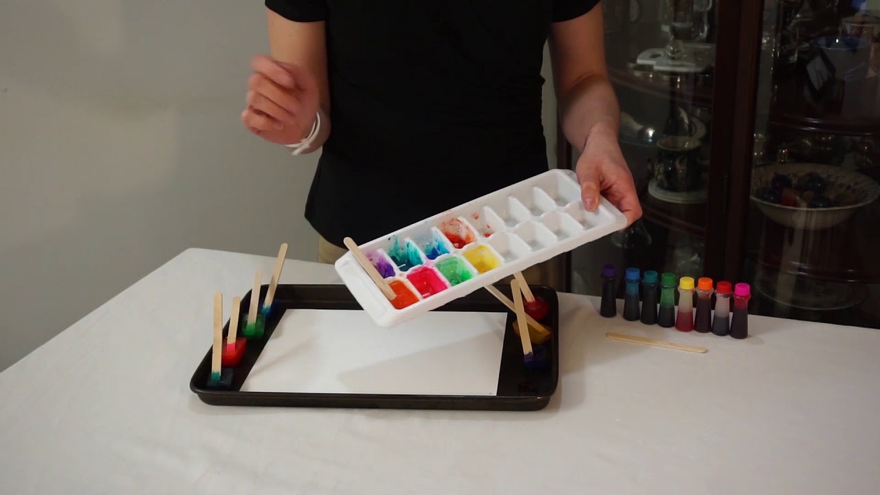 Hands-on at Home | Ice Cube Painting - YouTube