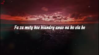 Mr. Sayda - Tsara mandroso ( Paroles / Lyrics video )