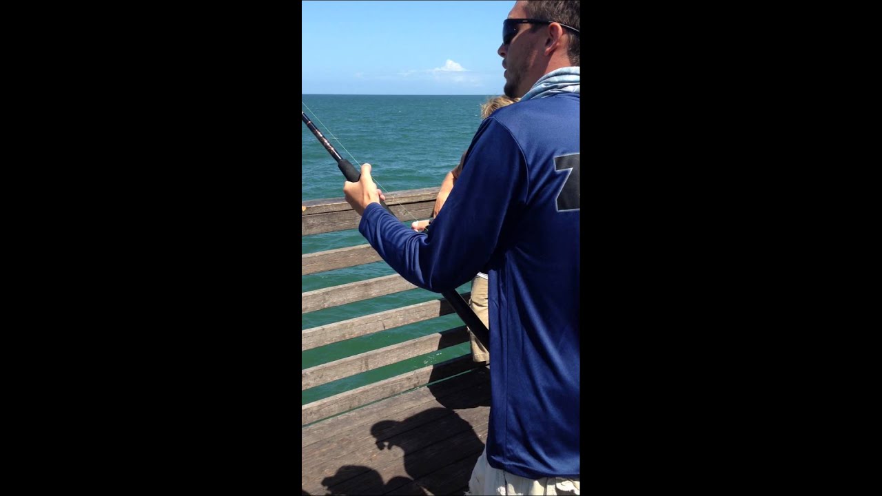 King Fishing Jacksonville Beach Fishing Pier YouTube