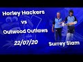 47 Boundaries, HUGE SIXES! LAST BALL THRILLER! Horley Hackers vs Outwood Outlaws in the Surrey Slam