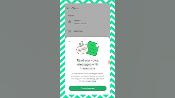 WhatsApp New Update 2025: Convert Voice into Text #WhatsAppFeatures #TechUpdates #WhatsAppGuide