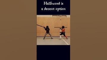 Halfsword-blocking a Greatsword